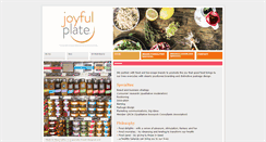 Desktop Screenshot of joyfulplate.com